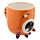 Mug Retournable Tête en Bas Monstarz - Monstre Orange