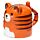 Mug Retournable Tête en Bas Adoramals - Tigre