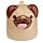 Mug Retournable Tête en Bas Mopps - Chien Carlin Pug
