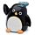 Mug Retournable Tête en Bas - Pingouin