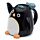 Mug Retournable Tête en Bas - Pingouin