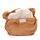 Bouillotte Micro-ondable Peluchée à la lavande - Nounours rond