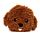 Bouillotte Micro-ondable Peluchée à la lavande - Tête de Cavapoo