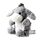 Bouillotte Micro-ondable Peluchée Snuggables - Âne