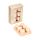 Lot de 6 Fondants de cire - Bois de Teck & Jasmin