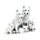 Famille de Loups et Louveteaux