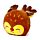 Coussin de voyage et couverture Blankeazzz 2 en 1 - Rudolph Christmas Festive Friends  