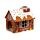 Maison pour Chat 100% Carton à Monter Soi-même - Noël Maison en Pain d'Epice