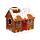 Maison pour Chat 100% Carton à Monter Soi-même - Noël Maison en Pain d'Epice