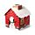 Maison pour Chat 100% Carton - Maison de Noël