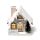 Maison de Noël à LED - Toit couvert de Neige