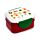 Boite Repas Bento Compartimentée avec couverts  - Pain d'épices de Noël 