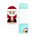 Bloc-notes - Festive Friends Père Noël