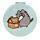 Miroir de Poche Pusheen - Chat Noël