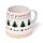 Mug en grès - Sapin de Noël  