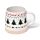 Mug en grès - Sapin de Noël  