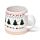 Mug en grès - Sapin de Noël  