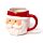 Mug en Céramique Tête de Père Noël