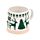 Mug en grès - Renne Vert 
