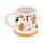Mug en grès - Motif Bonhomme pain d'Epices 