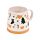 Mug en grès - Motif Bonhomme pain d'Epices 
