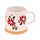 Mug en grès - Poinsettia