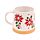 Mug en grès - Poinsettia