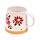 Mug en grès - Poinsettia