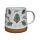 Mug en grès - Branches de Sapin et Baies