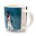 Mug de Noël en Porcelaine Jan Pashley - Chien & Rouge-gorge