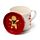 Ensemble Mug Porcelaine & Dessous de Verre Baker Street Noël