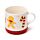 Ensemble Mug Porcelaine & Dessous de Verre Baker Street Noël