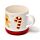 Ensemble Mug Porcelaine & Dessous de Verre Baker Street Noël