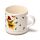 Ensemble Mug Porcelaine & Dessous de Verre - Jan Pashley Highland Coo Noël