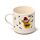 Ensemble Mug Porcelaine & Dessous de Verre - Jan Pashley Highland Coo Noël
