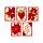 Jeu de Cartes Traditionnel - Plantes de Noël 