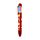 Stylo Multi-couleur (6 Couleurs) avec Charme - Christmas Baker Street Gingerbread