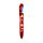 Stylo Multi-couleur (6 Couleurs) avec Charme - Christmas Baker Street Gingerbread