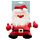 Bouillotte de Noël Micro-ondable Peluchée - Père Noël