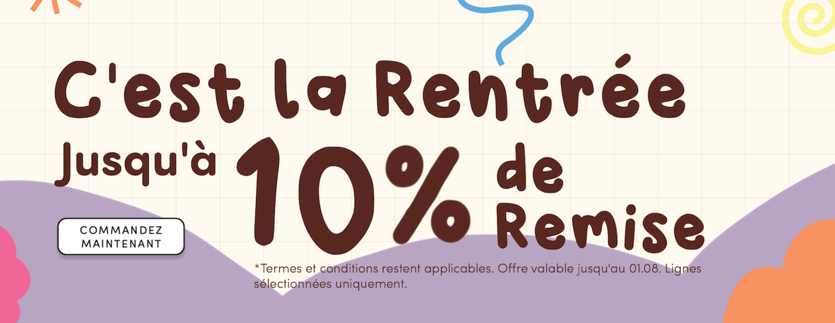 Offre Spéciale Rentrée