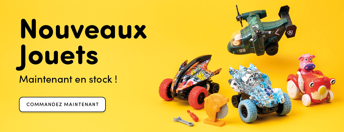 Découvrez nos nouveaux jouets maintenant en stock