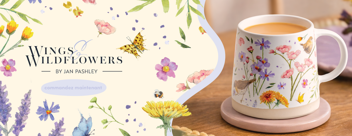 Nouvelle Gamme Florale " Wings & Flowers "