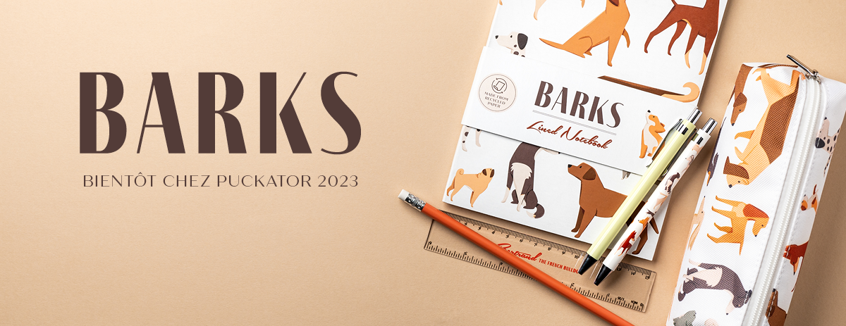 Nouvelle Gamme Chien, "Barks" maintenant chez Puckator !