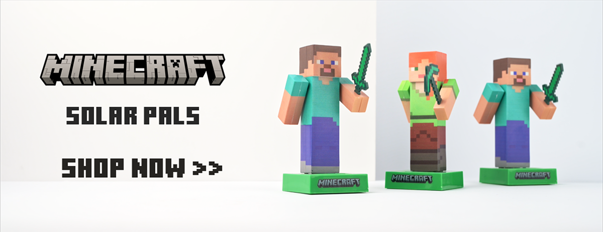 Minecraft Figurines Solaires